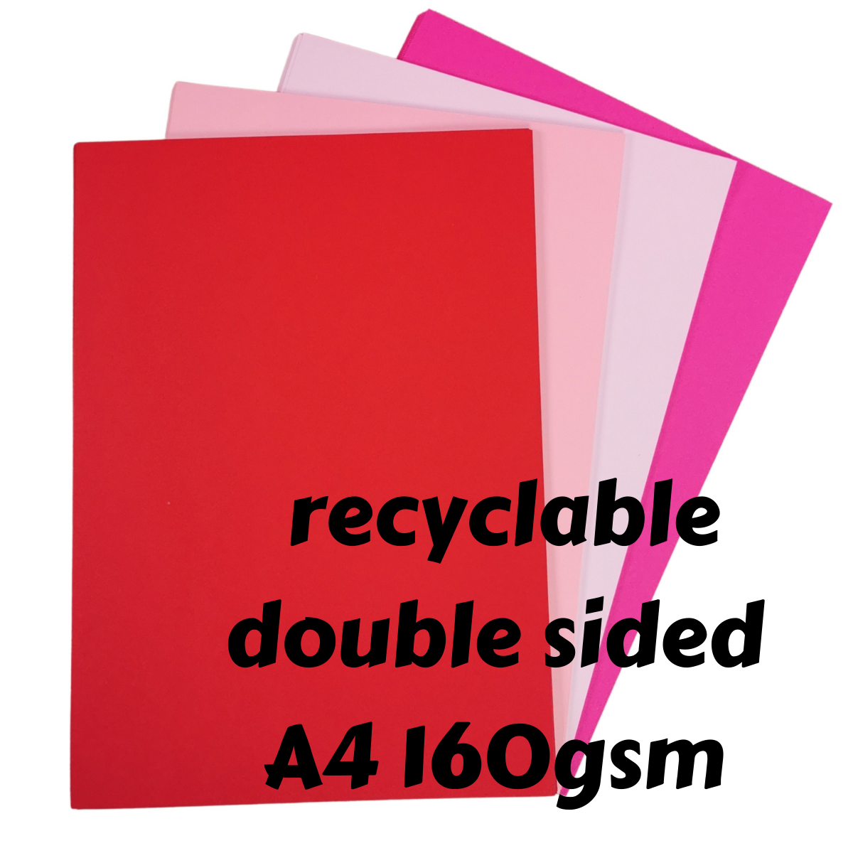 Valentines Day & Mothers Day A4 Card Mix Sheets 160gsm