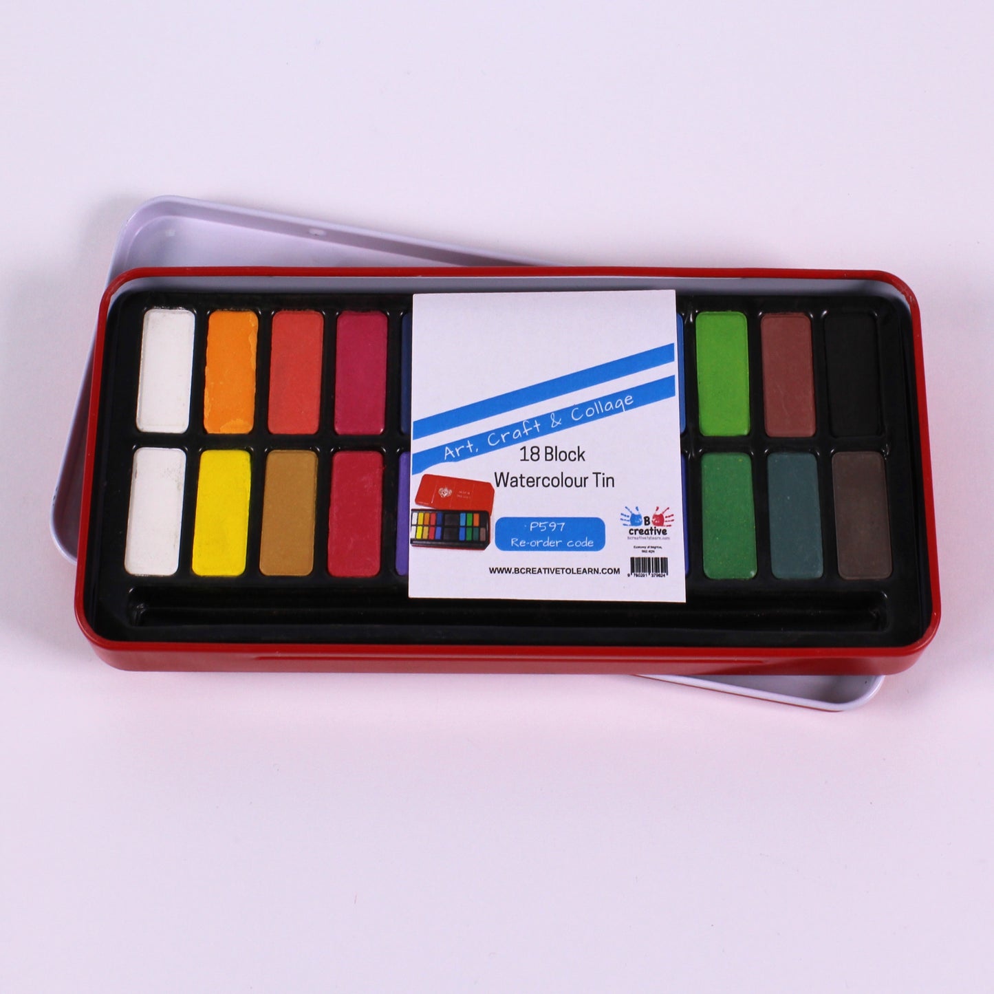 watercolour tin