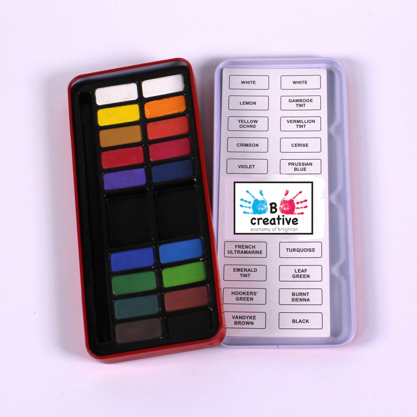watercolour tin