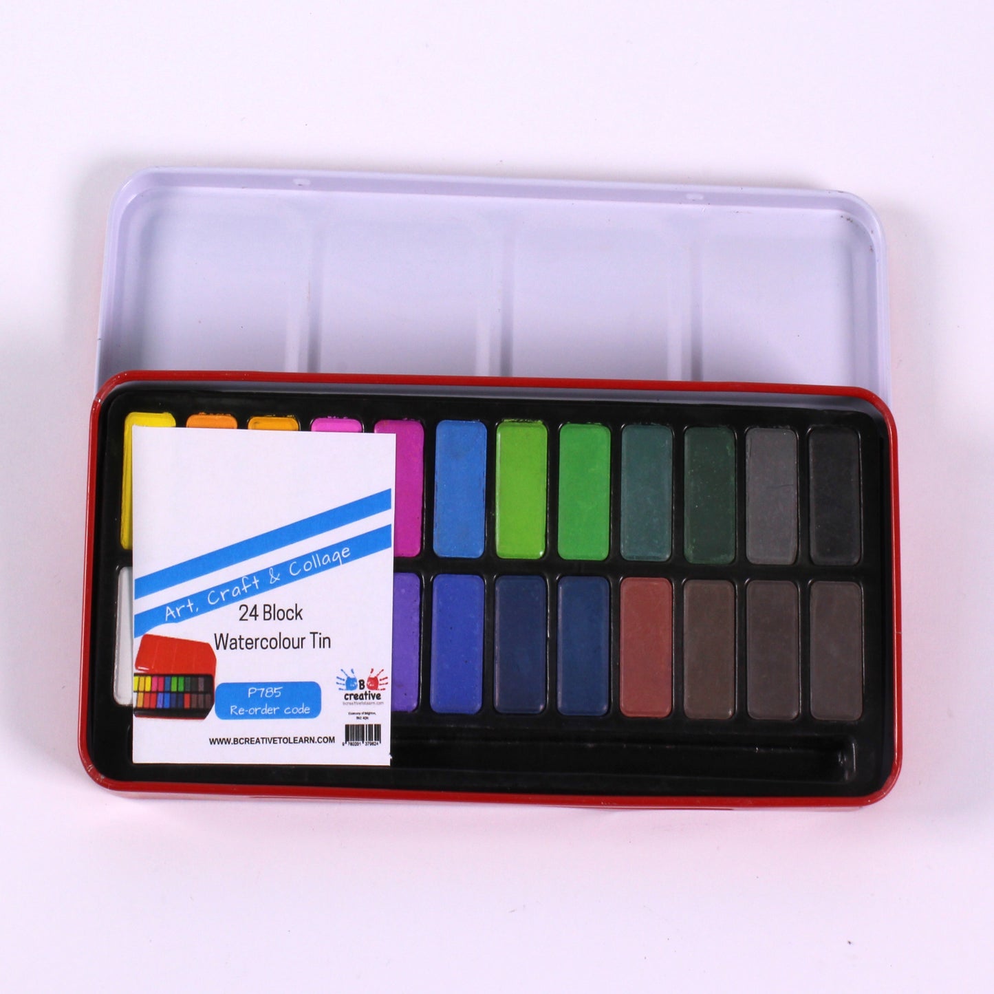 watercolour tin