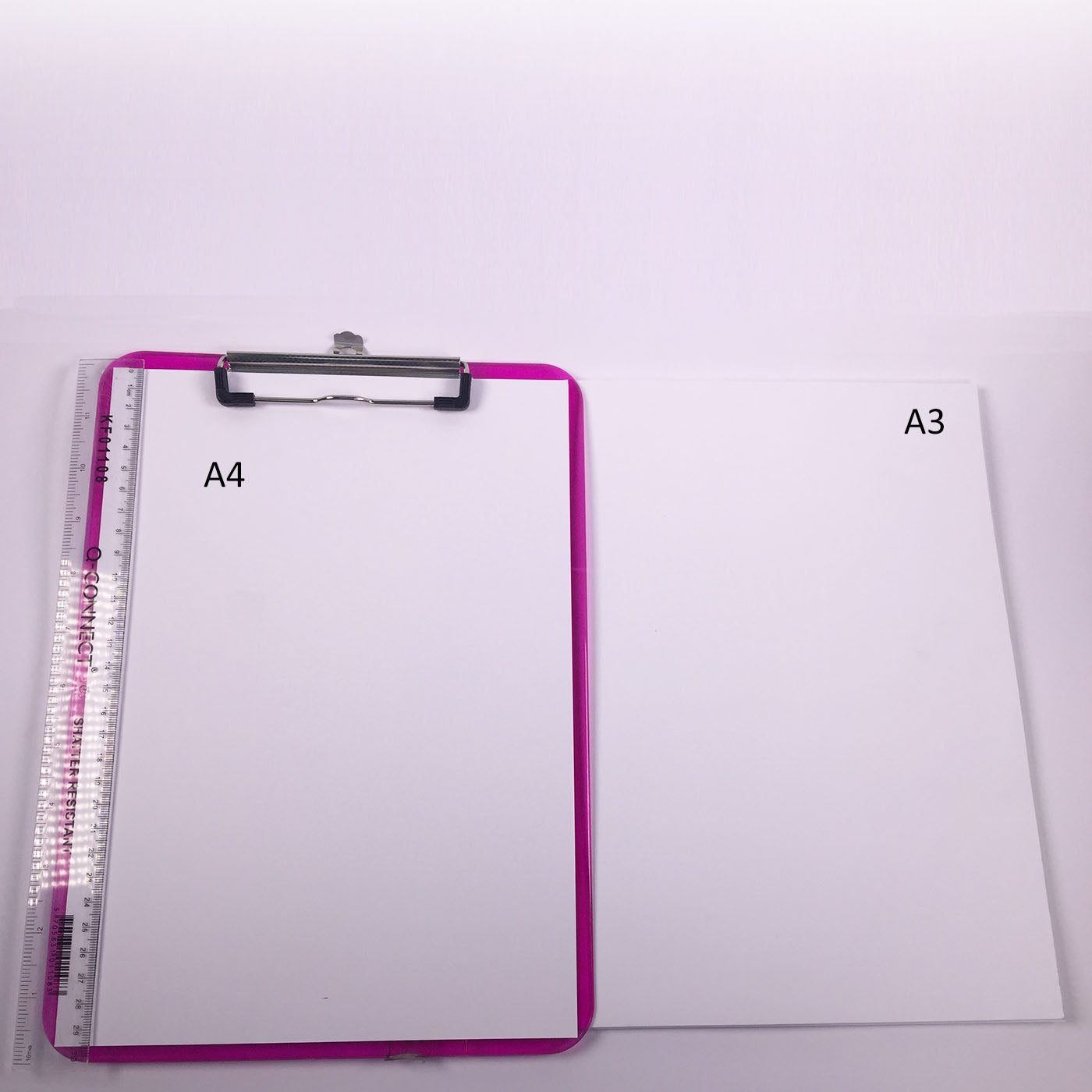 bright white card