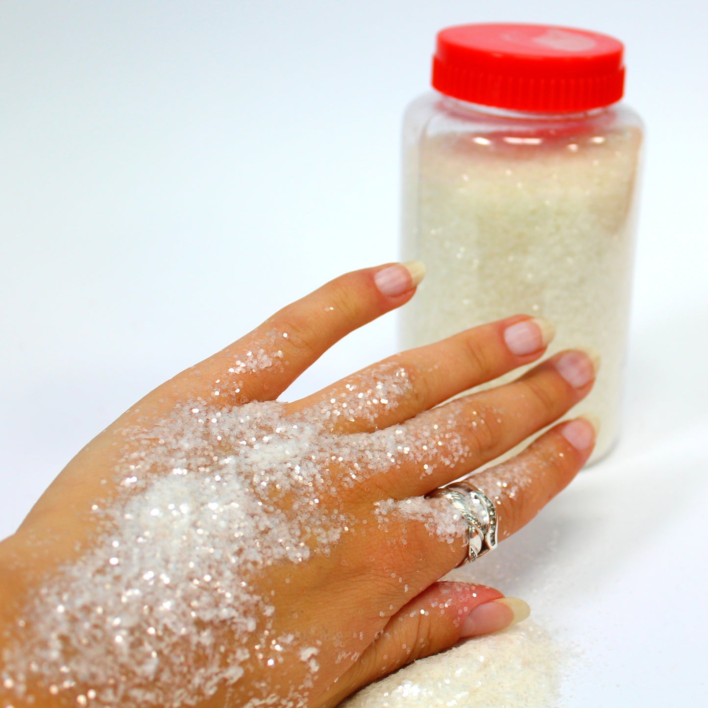 Glitter in shaker