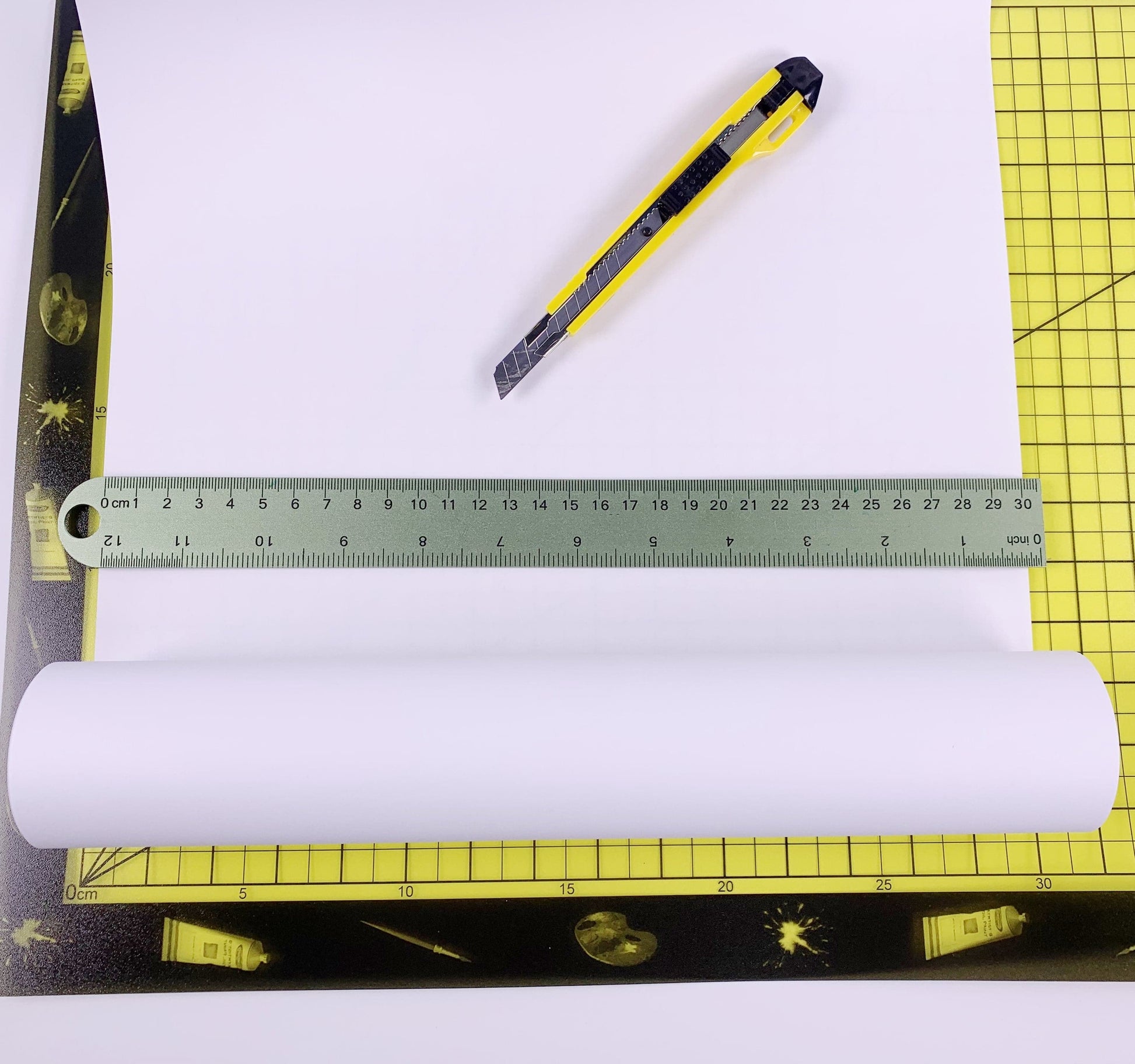 measured length of roll