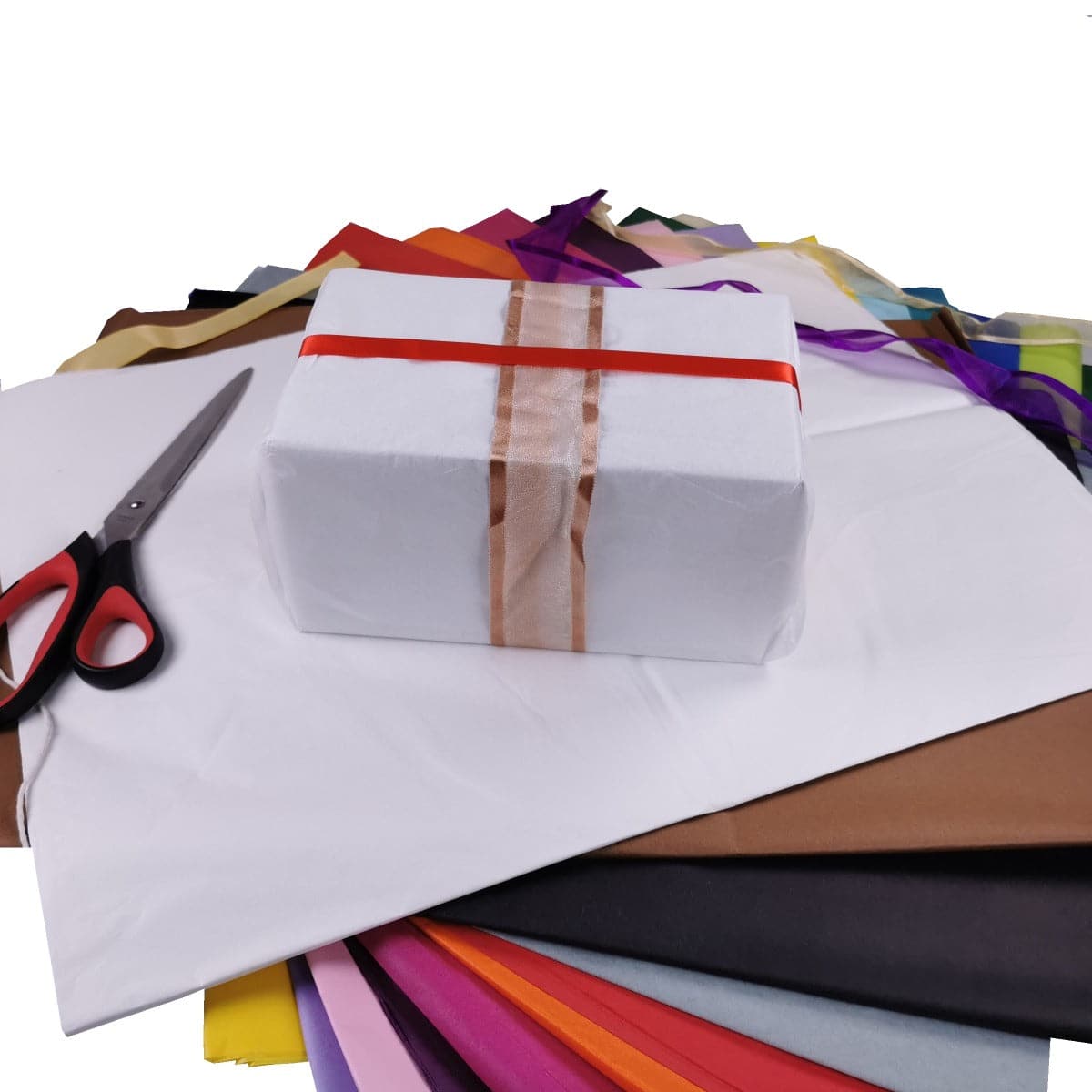 Tissue Paper Sheets 50cm x 75cm 17gsm White