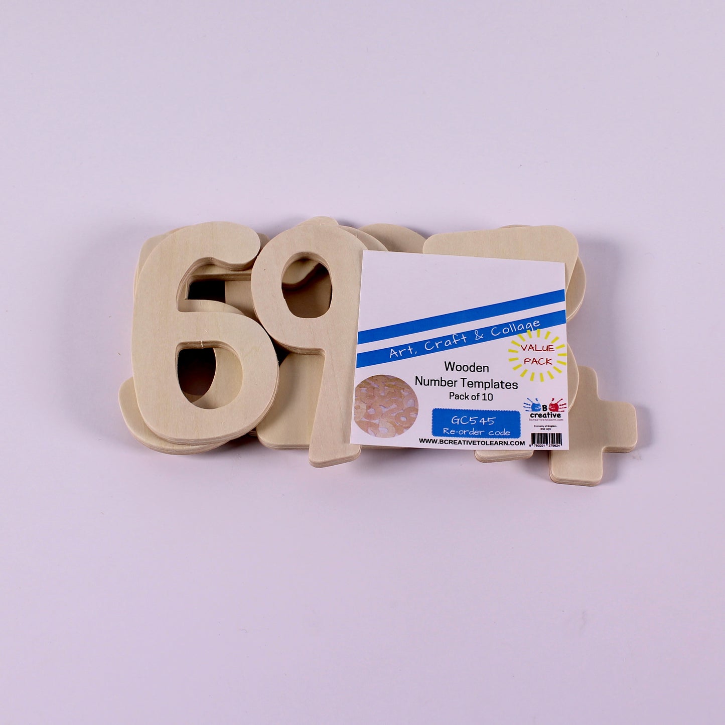 wooden numbers
