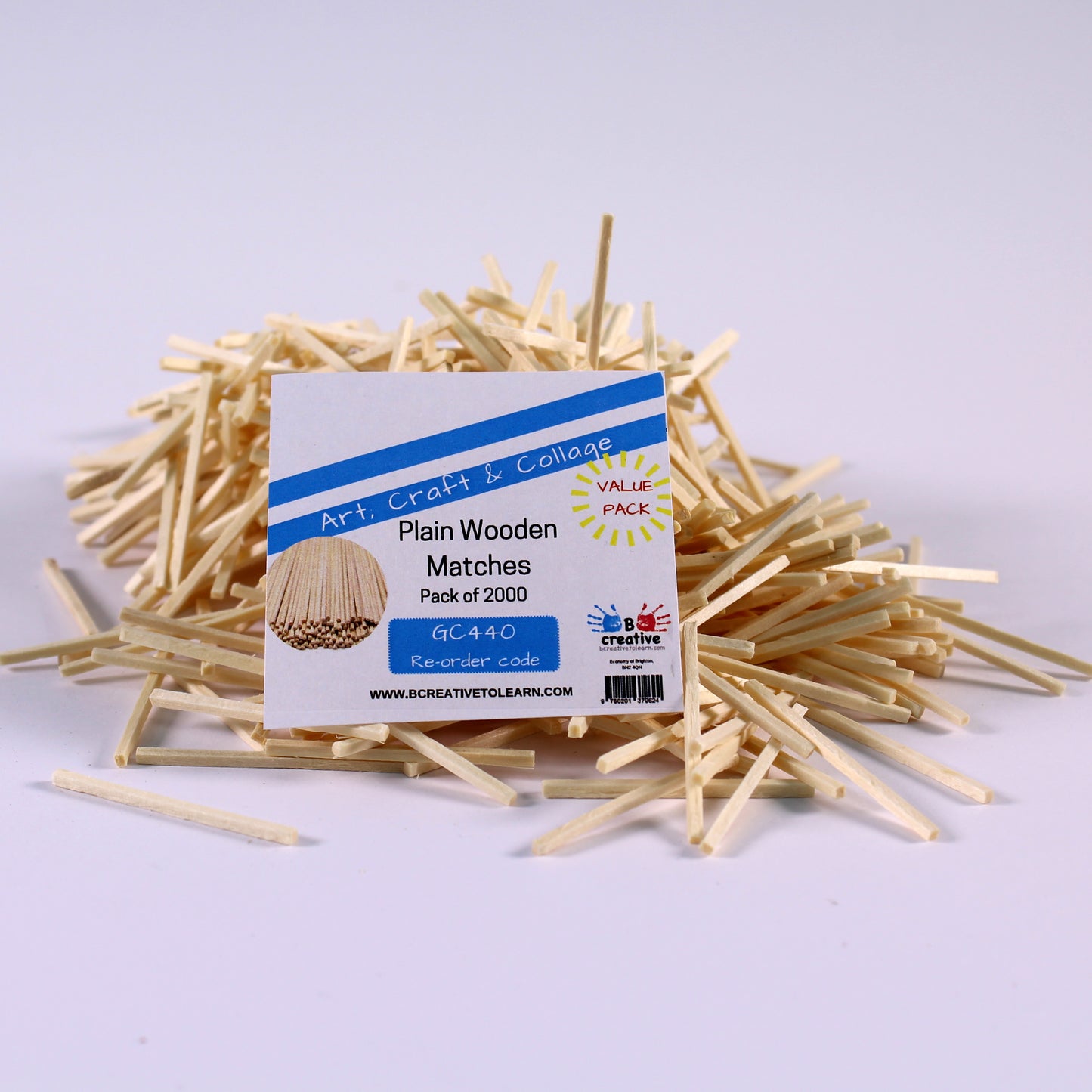 Plain Headless Wooden Matches