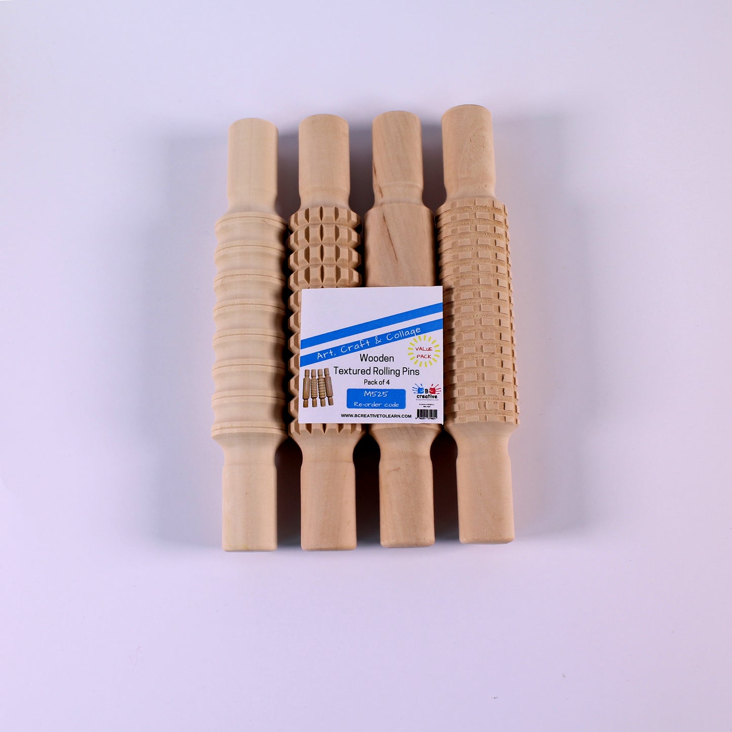Wooden Patterned Rolling Pins