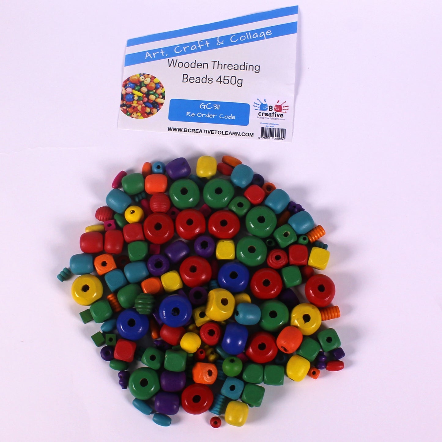 Wooden Threading Beads