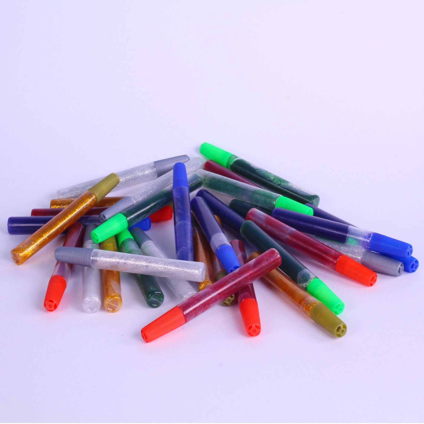 glitter glue tubes