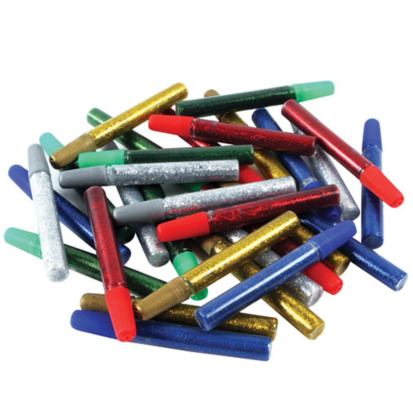 glitter glue tube pens