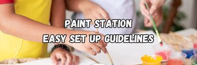 Build a classroom paint station