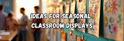 Creative Ways to Use Colourful Tissue Paper and Cardstock in Seasonal Classroom Displays