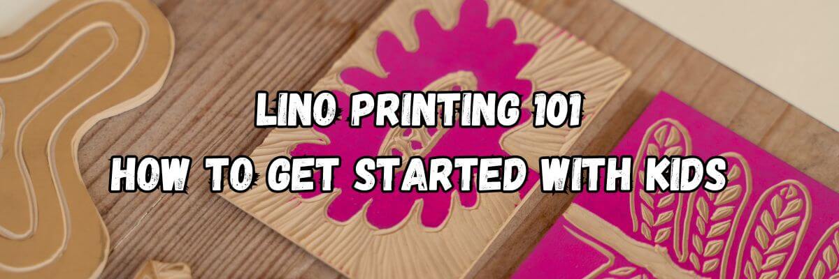 Teaching Linocut Printing to Kids