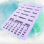 White Stitched Calendar Tabs Pads 2025