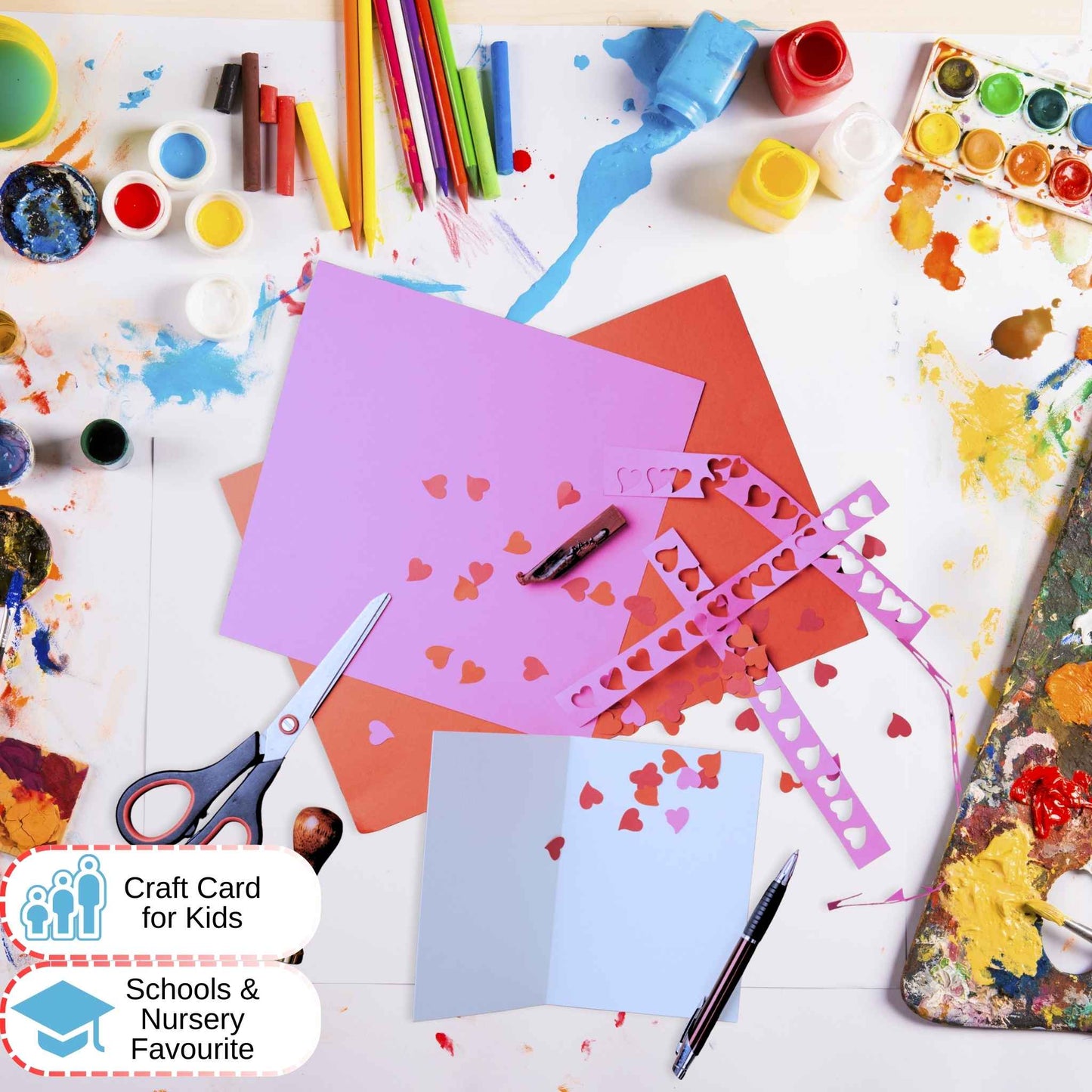 Valentines Day & Mothers Day A4 Card Mix Sheets 160gsm