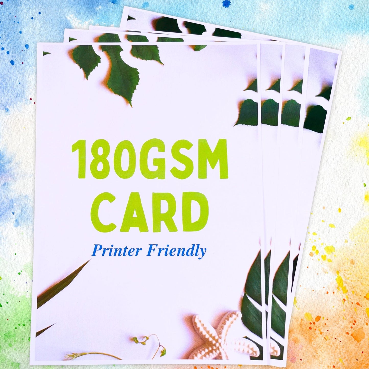 A4 Bright White Craft Card 180gsm