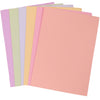 A4 Pastel Coloured 160gsm Card Pack 6 Colours 50 Assorted Sheets.