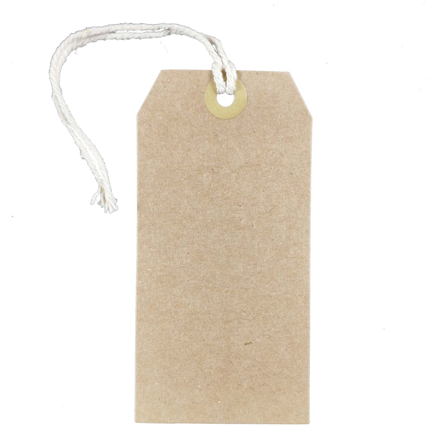 Large Tie-On Card Tags with String – Pack of 10