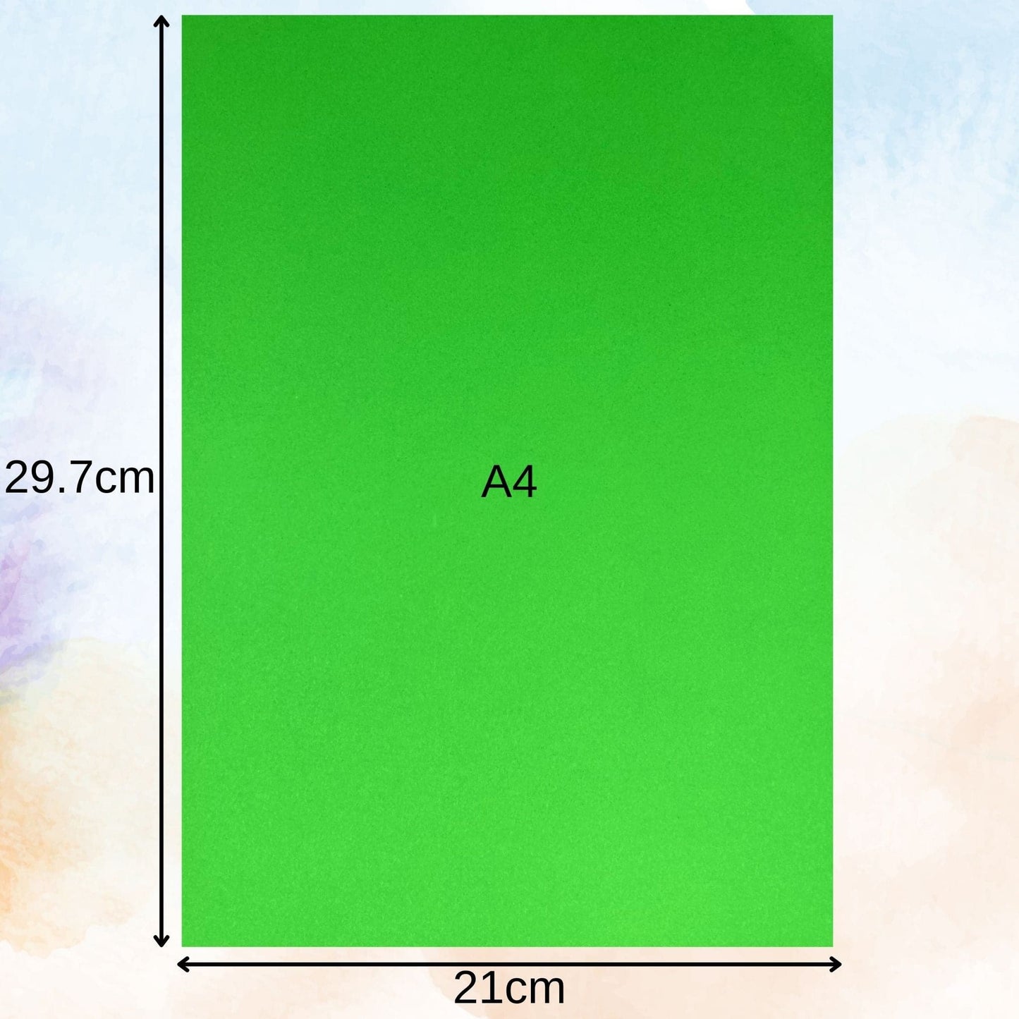Smooth A4 Craft Card 160gsm 10 Sheets Choose Colour