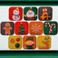 100 Christmas Stickers 2 Rolls of 50 Stickers in 10 Festive Designs for Gift Wrapping & Christmas Cards 35mm x 35mm