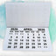 White Stitched Calendar Tabs Pads 2026