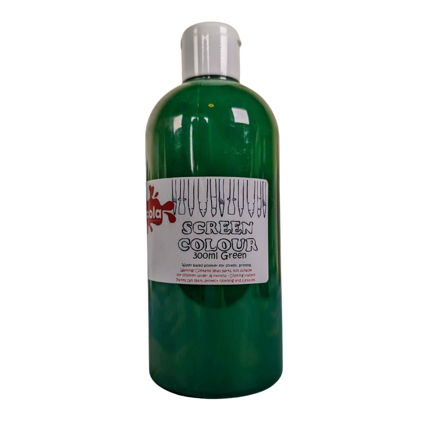 Scola Water-based Screen Colour Ink 300ml Various Colours