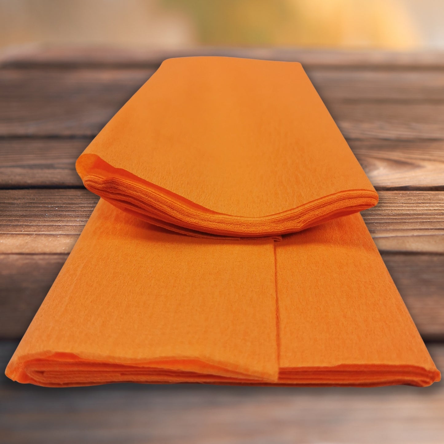 Crepe paper 3m 65% Stretch Orange
