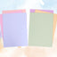A4 Pastel Coloured 160gsm Card Pack 6 Colours 50 Assorted Sheets.