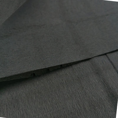 Crepe paper 3m 65% Stretch Black
