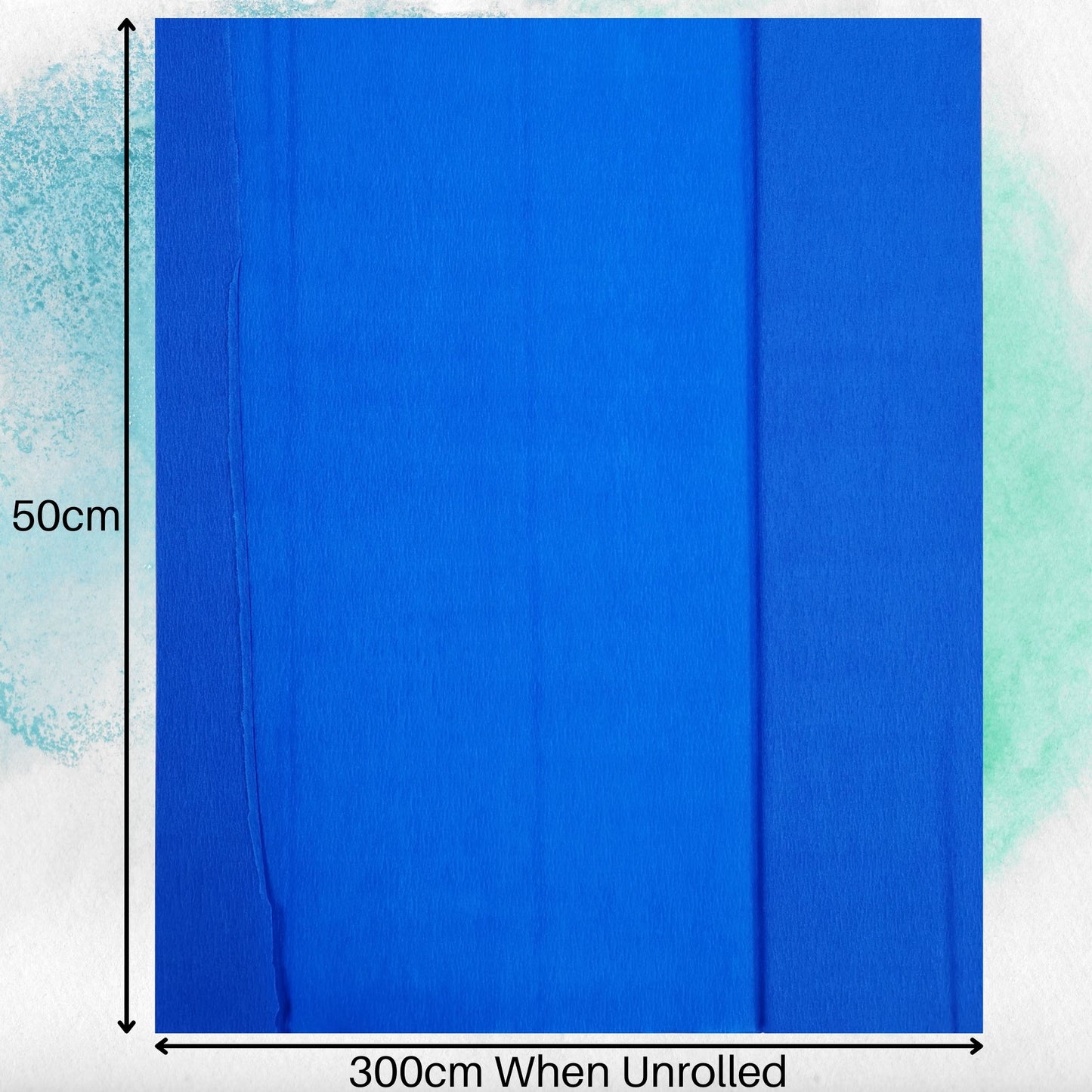 Crepe paper 3m 65% Stretch Dark Blue