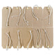 Large Tie-On Card Tags with String – Pack of 10