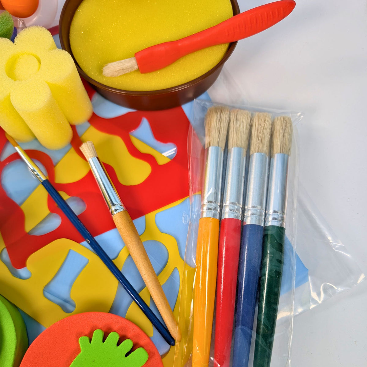 Painting Tools & Accessories Kit in Storage Box for Arts and Craft Projects