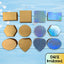 12 Gold and Iridescent Gift Boxes for Small Gifts, Jewellery, Party Favours & Crafts