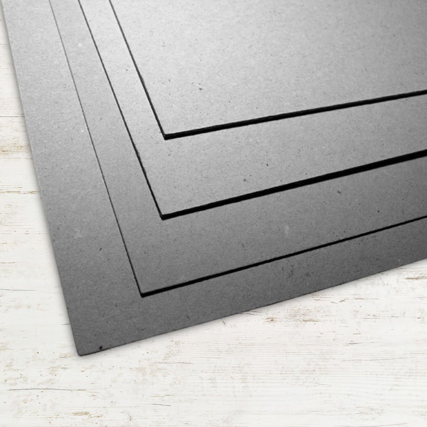 A4 Greyboard Sheets 1000 Micron Recycled Card Strong Modelling & Backing Card Choose Quantity