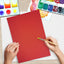 A4 Deep Red Card 100 sheets 160gsm