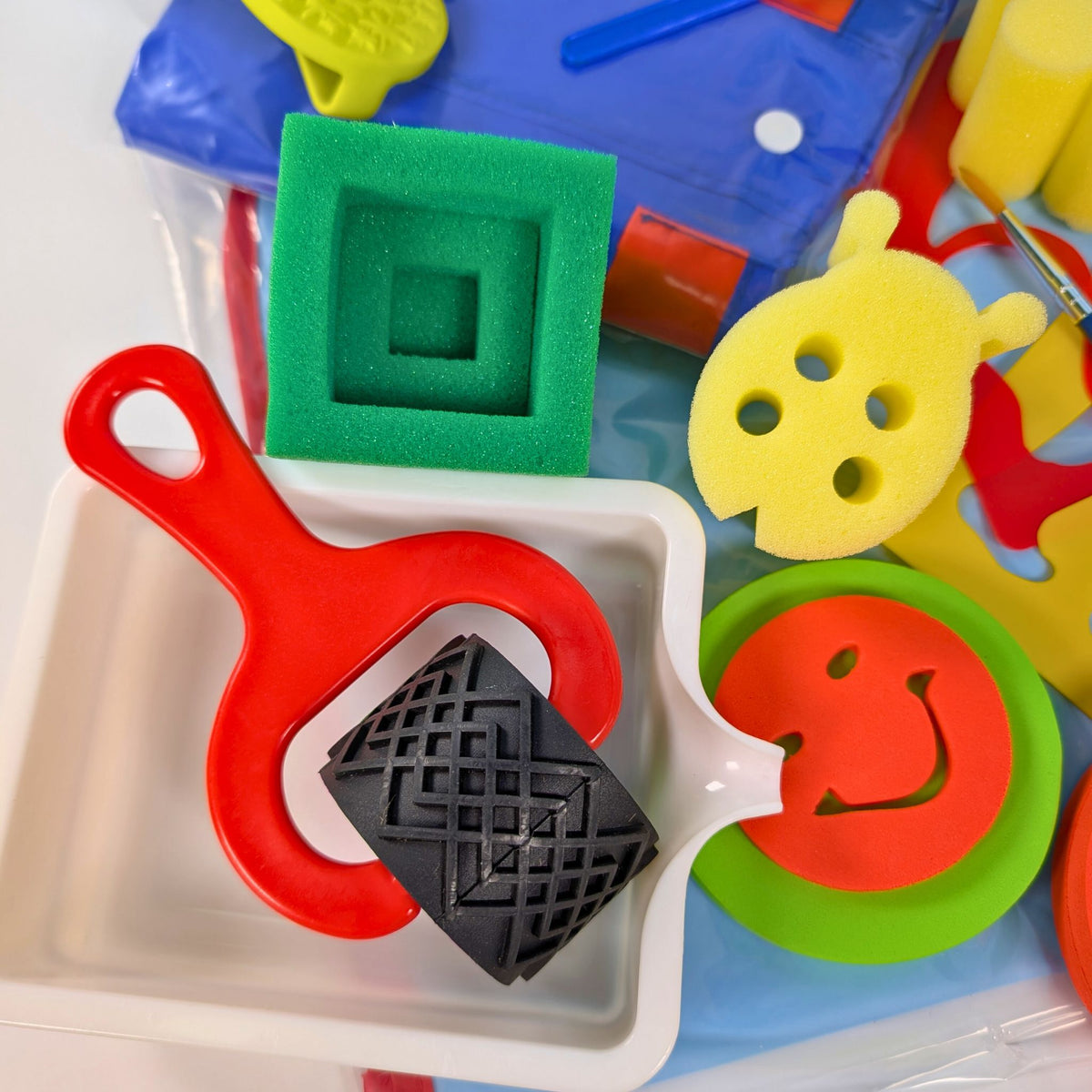 Painting Tools & Accessories Kit in Storage Box for Arts and Craft Projects