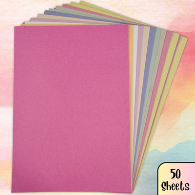 Recycled A3 Pastel Colour Sugar Paper 100gsm Choose Quantity