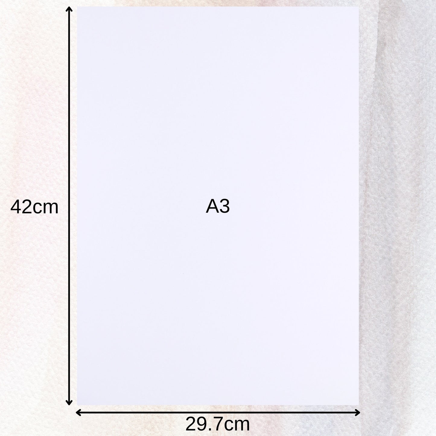 A3 Bright White Craft Card 180gsm Choose Quantity