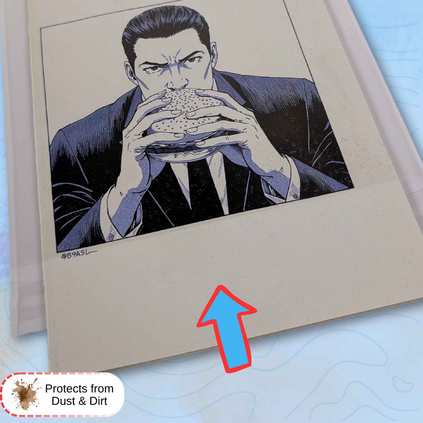 Clear Art Print Display Bags with Adhesive Seal – A4 & A5 Protective Sleeves