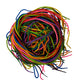 40 Thick Coloured Threading Laces 1m