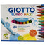 Giotto Turbo Maxi Washable Bold-Tip Felt Pens