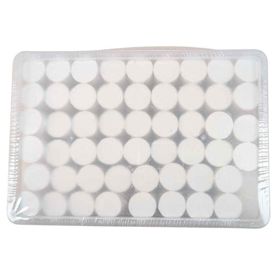 Class Outdoor Chalk Set – 104 Chunky Sidewalk Chalks in White & Colour – Washable, Easy Grip, Ideal for Blackboards, Pavements and Play