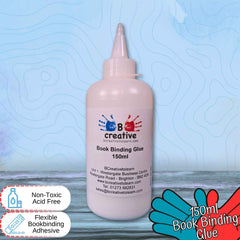 Book Binding PVA Glue 150ml – Flexible Strong Adhesive for Bookbinding, Paper & Crafts