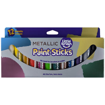 Little Brian Metallic Paint Sticks 12