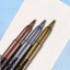 Metallic Marker Pens Non-Toxic Bullet Tip Pack of 3 Gold Silver Bronze