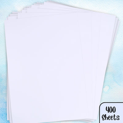 A4 Bright White Craft Card 180gsm 400 Sheets Pack