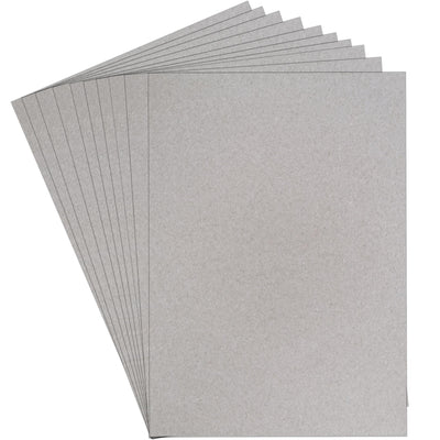 Greyboard 1500 micron A4 Board 10 Sheets