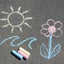 Bumper Packs of 52 Playground Chalks Assorted Colour or White