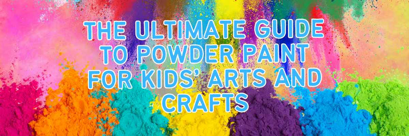 Related blog post image for Assorted Colour Powder Paint Set of Non Toxic Paint Powder 6x 500g Bags