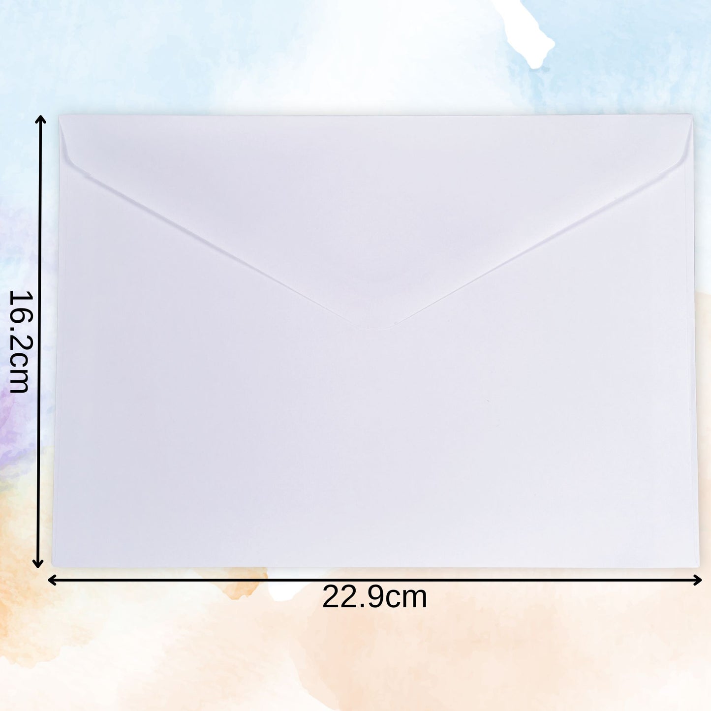 C5 White Envelopes Diamond Flap Gummed 100gsm Postal Envelopes Pack of 30